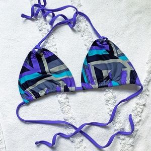 PATAGONIA GEOMETRIC STRING BIKINI TOP